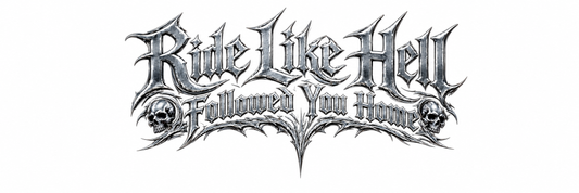 Vinyl Sticker - RIDE LIKE HELL -